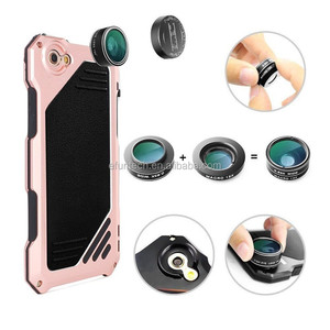 Envío de la gota caja del teléfono metal teléfono cubierta con lente <span class=keywords><strong>ojo</strong></span> de <span class=keywords><strong>pez</strong></span> para <span class=keywords><strong>iPhone</strong></span> 6 S - Product Image 3