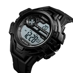 नई shockproof निविड़ अंधकार Chrono Mens के लिए कलाई घड़ी खेल फैशन लोकप्रिय सस्ते डिजिटल घड़ियों 1383