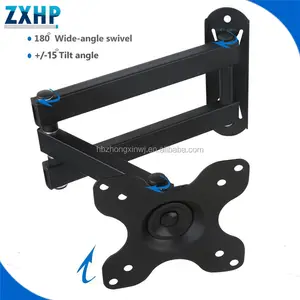 LCD TV Wall Mount Bracket Với Chuyển Động Đầy Đủ Swing Out Tilt Và Xoay Khớp Nối Arm Cho 13-42 "Màn Hình Phẳng Hiển Thị