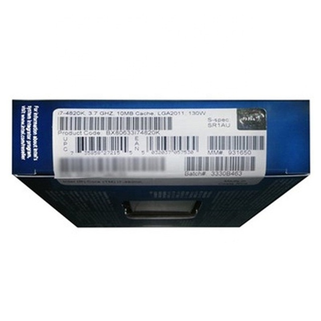 Used for Intel Core CPU I7-4820K Processor 10M Cache up to 3.90 GHz LGA2011 for Desktop Refurbished and New Stock Available