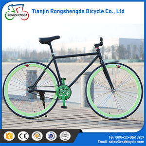 Land gear-productos para bicicleta de piñón fijo, cuadro de bicicleta en línea, 24 pulgadas, bicicleta fixie de una sola velocidad, china - Product Image 6