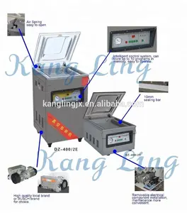 ยืน/ตารางไฟฟ้า Dz260สแตนเลส304ตารางด้านบนเครื่องซีลสูญญากาศอาหารสำหรับครัวเรือนห้องครัว