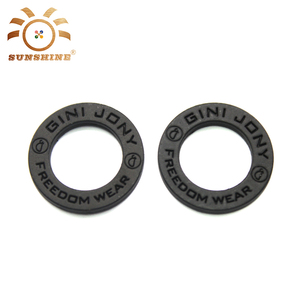 Personnalisé plaque ronde gravé marque logo <span class=keywords><strong>gun</strong></span> metal étiquette tags en gros - Product Image 1