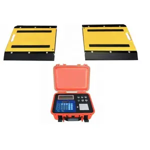 Quality Guaranteed weightg portable scales rental single or double axles dynamic axle weighing scale