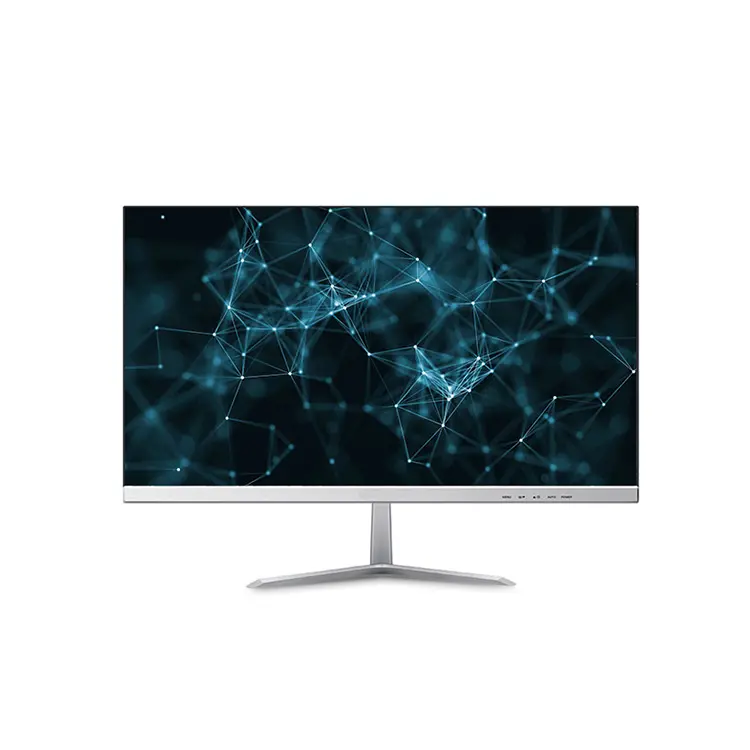 OEM di alta luminosità widescreen ips lcd led monitor del computer 21.5 pollice monitor del pc bianco