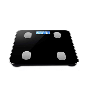 180 किलोग्राम स्मार्ट नेतृत्व वाले बाथरूम स्केल एलसीडी डिस्प्ले बॉडी फैट और वजन संतुलन 1 जी सटीकता ओएम अनुकूलन योग्य - Product Image 4