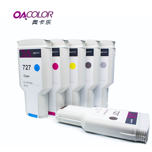 OACOLOR remanufacturado para HP727 cartucho de tinta para <span class=keywords><strong>HP</strong></span> <span class=keywords><strong>Designjet</strong></span> T920 <span class=keywords><strong>T930</strong></span> T1500 T2500 T2530 T3501 impresora - Product Image 1