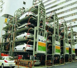 Sistema de estacionamiento giratorio Vertical