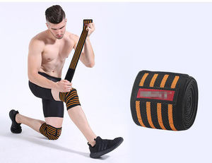 Fasce per Ginocchia Sportive, Bende Compressive Elastiche di Supporto per Palestra, Allenamento e Sollevamento Pesi - Product Image 6