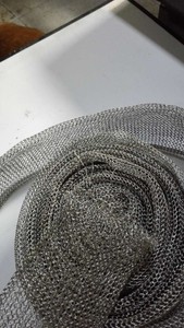 Chất Lượng Cao Sắt Kim Loại Thép Dệt Kim Dây Lưới Tay Áo Khí Tách Lỏng Đan Dây Lưới Cho Demister Pad - Product Image 6