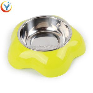 Nouveau design, bol pour animaux de compagnie en acier inoxydable en forme de fleur, mangeoire à eau pour chien chat oiseau de compagnie - Product Image 6