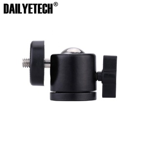 360 grados giratorio <span class=keywords><strong>Mini</strong></span> cabeza de bola soporte para 1/4 tornillo de montaje en trípode de cámara DSLR de DAILYETECH - Product Image 2