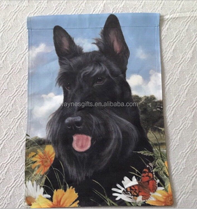 12X18 pouces chien <span class=keywords><strong>maison</strong></span> jardin drapeau pour Halloween décoration numérique imprimé <span class=keywords><strong>automobile</strong></span> <span class=keywords><strong>assurance</strong></span> agriculture éducation secteurs - Product Image 1