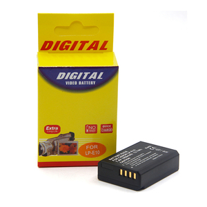 Hot Bán Máy Ảnh Kỹ Thuật Số <span class=keywords><strong>Battery</strong></span> <span class=keywords><strong>Pack</strong></span> LP-E10 900MAh 7.4V Li-ion Pin Có Thể Sạc Lại Cho Canon 1100D 1200D 1300D Chuyên Nghiệp - Product Image 2