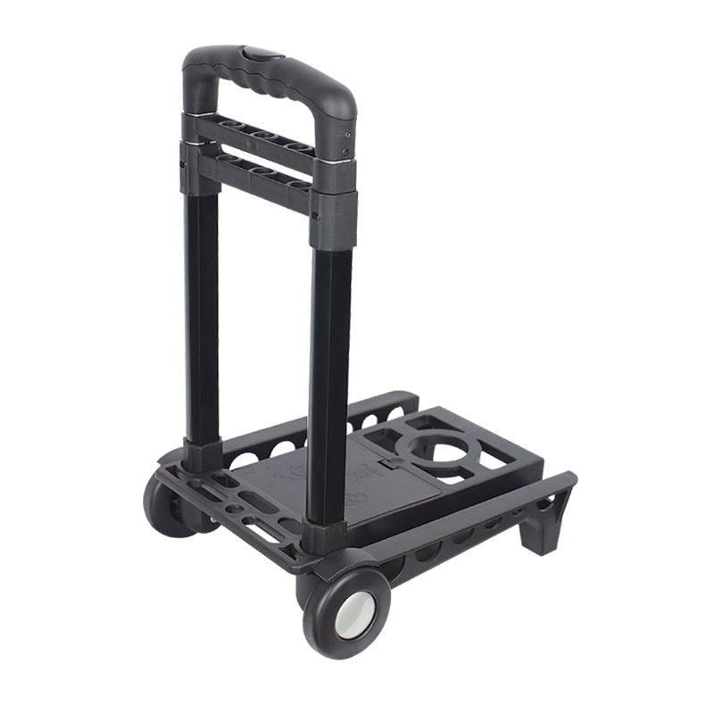LIUSIXIAO-Shopping cart Telescopic Folding Portable Trolley Hand Truck Luggage Cart Aluminum Alloy Rod Van Industrial Silent Trolley Travel Shopping Cart Load 75 Kg OYO Color : Silver LIUSIXIAO-Shopping cart Telescopic Folding Portable Trolley Hand Truck Luggage Cart Aluminum Alloy Rod Van Industrial Silent Trolley Travel Shopping Cart Load 75 Kg OYO Color : Silver