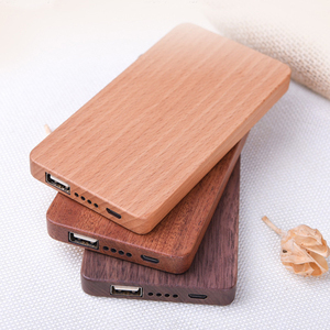 Baterías Externas de Madera con Logotipo Personalizado para Teléfono Móvil, 4000 mAh, Cubierta de Madera, Carga de Respaldo - Product Image 5