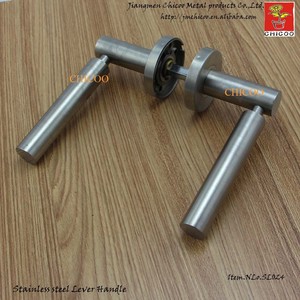China supplier304 puertas de acero inoxidable palanca de la puerta interior <span class=keywords><strong>mango</strong></span> para maquina - Product Image 2