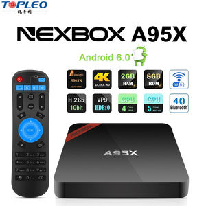 Nouvelle condition 4 k * 2 k 60fps A95X 2G 8G <span class=keywords><strong>desi</strong></span> android 6.0 smart <span class=keywords><strong>tv</strong></span> <span class=keywords><strong>box</strong></span> - Product Image 2