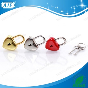 Newest Factory Direct Sale Promotional Red Heart Shape Key Mini <strong>Diary</strong> <strong>Lock</strong> - Product Image 6