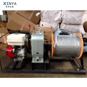 <span class=keywords><strong>5</strong></span> טון גז מופעל כננת עם הונדה בנזין מנוע עבור כבל מושך - Product Image 2