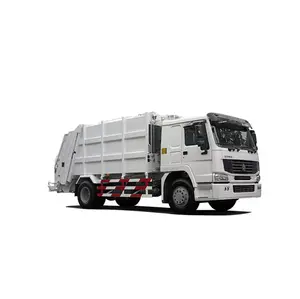 Véhicule compact de voyage de déchets, capacité 2x16m3, ville intérieure, pour camion