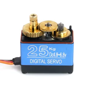 DS3325MG Update RC Servo 25KG Full Metal Gear Digital Servo Baja Servo Versi Tahan Air untuk Mobil Mainan RC