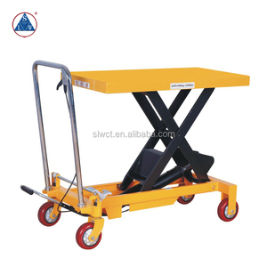150 kg Draagbare Hydraulische Schaarlift Trolley - Product Image 3