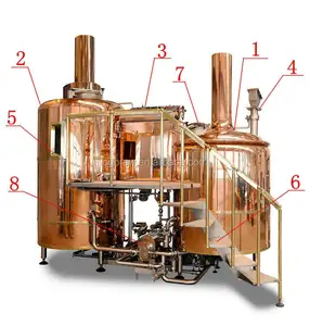 Cg-500l di birra macchina per fare birra artigianale/fabbrica di birra