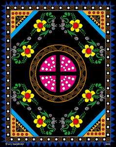 Rili juguetes para niños <span class=keywords><strong>nuevo</strong></span> producto caliente, Te negro <span class=keywords><strong>arte</strong></span> en terciopelo color carteles - Product Image 1