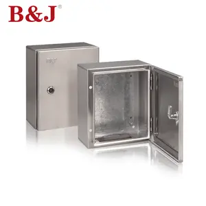 B J Wholesale Customized Outdoor Electric Stainless Steel Metal Meter Box