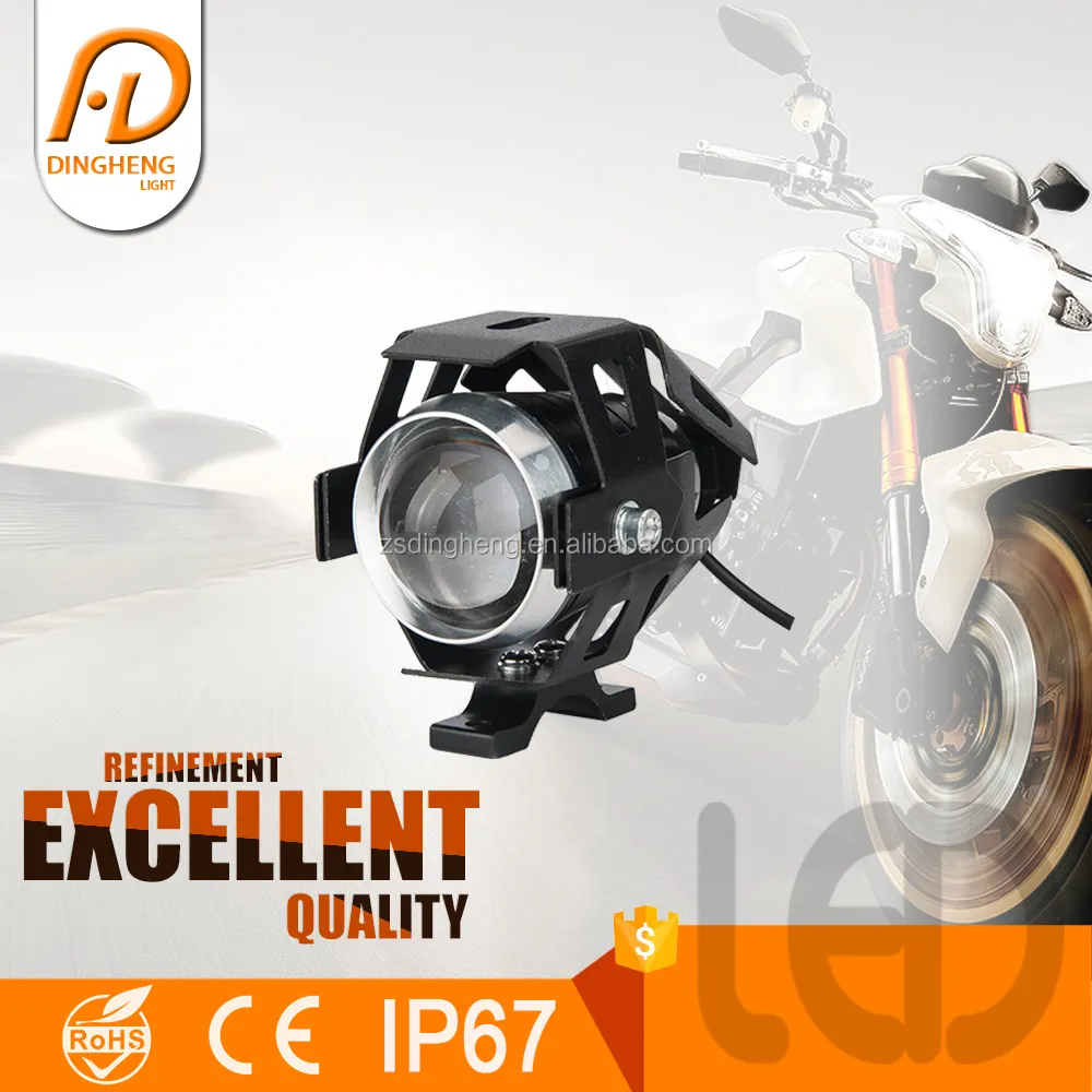 10 Watt preço barato capacete de segurança levou lâmpada do farol para motocicletas