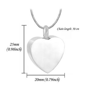 Collana a forma di cuore con ciondolo a forma di urna gioielli con Kit di riempimento-ti amo <span class=keywords><strong>mamma</strong></span> - Product Image 2