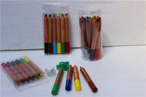 Non toxique jumbo crayons en bois avec feuille <span class=keywords><strong>de</strong></span> transfert à chaud <span class=keywords><strong>de</strong></span> conception d'impression pour bureau et école enfants jumbo-boisé- <span class=keywords><strong>cire</strong></span>-crayons - Product Image 6