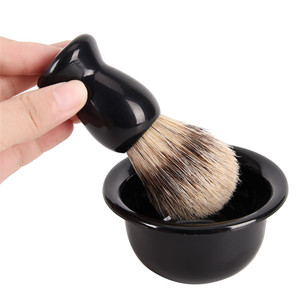For <strong>Gillette</strong> <strong>Razor</strong> <strong>Blade</strong> Sharpener with Acrylic Stand Soap Bowl Shaving Brush <strong>Best</strong> Shaving Accessory Set - Product Image 3