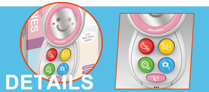 Bébé enseignement <span class=keywords><strong>musical</strong></span> rose mobile jouets - Product Image 3
