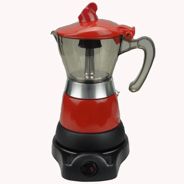 4 copos de alta pressão elétrica top grosso crema espresso moka máquina de café