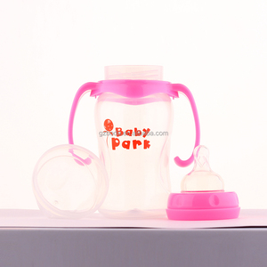 Biberons en PP sans BPA <span class=keywords><strong>de</strong></span> 350 ml à col large avec poignée et tétines en silicone <span class=keywords><strong>de</strong></span> qualité alimentaire, motif imprimé, pour bébés <span class=keywords><strong>de</strong></span> 0 à 12 <span class=keywords><strong>mois</strong></span> (personnalisable) - Product Image 3
