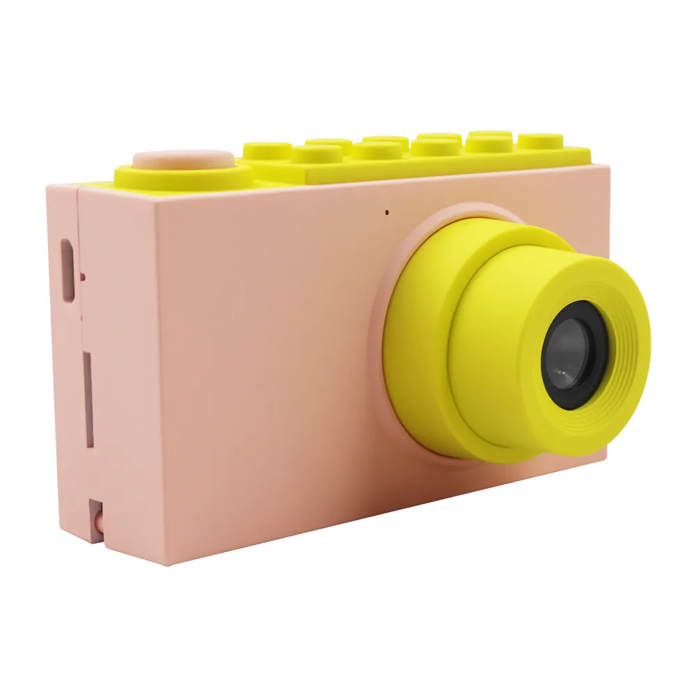 Latest best 2.0 inch LCD screen Kids funny mini plastic camera toy 1080P hd kids digital camera with waterproof case 2019