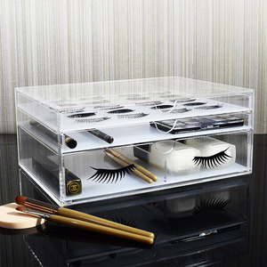 Mới thanh lịch thiết kế 35 lưới Acrylic lông mi Tổ Chức, Acrylic Hộp lông mi cho các công cụ trang điểm lưu trữ - Product Image 5
