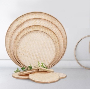 Placa de secado de bambú Natural/placa de colección - Product Image 2