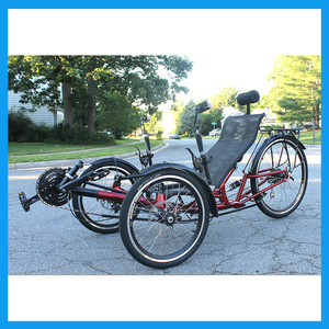 Électrique 250 W Moteur Couché <span class=keywords><strong>Tricycle</strong></span> Adultes avec Suspension Arrière - Product Image 6