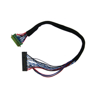 Werkseitige Herstellung 30PN DF11-Stecker LVDS-Kabel kabelbaum für Bildschirm