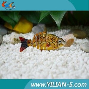 2015 Yilian-s 4 " Mulit articulado Bass Fishing Lure Bait Swimbait Life like Panfish pez-gancho nueva - Product Image 5