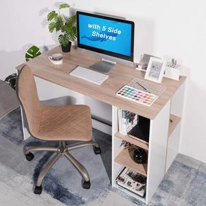 Scrittura-Scrivania Del Computer con Storage, di Grandi Dimensioni Gli Studenti-Studio Scrivania con 5 Scaffali Casa-Ufficio - Product Image 6