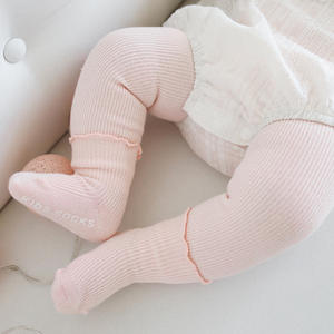 Hiver Tricot Thermique Epais 5 Couleurs Bébé Filles Coton Côtelé Pantalon Bébé Leggings - Product Image 2