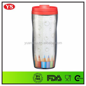 12 oz doble pared de plástico <span class=keywords><strong>Starbucks</strong></span> <span class=keywords><strong>taza</strong></span> de viaje <span class=keywords><strong>con</strong></span> <span class=keywords><strong>tapa</strong></span> a prueba de fugas - Product Image 1