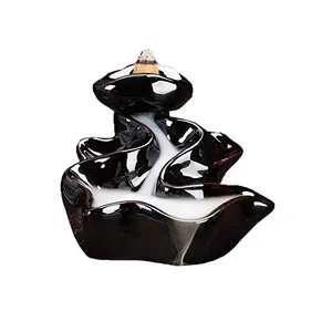 Ceramic Gifts Back Flow Censer Smoke <strong>Backflow</strong> Cone Arabic <strong>Incense</strong> Holder <strong>burner</strong> - Product Image 1