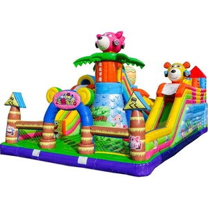 <span class=keywords><strong>Cama</strong></span> hinchable grande para niños, personalizada, para escalada, al aire libre, Castillo travieso - Product Image 3