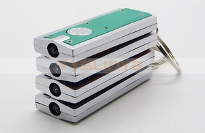 Mini Portable <strong>Keyring</strong> Light Colorful Mini Portable Rectangle LED Light <strong>Torch</strong> <strong>With</strong> Keychain Flashlight Support Logo Customized - Product Image 4