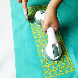 DIY Nähen Werkzeuge Lineal Griff (Starke Adsorption) Für Quilten Patchwork Lineal